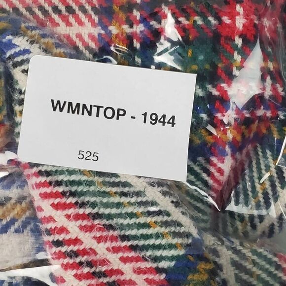 Maurices Women’s Medium Button Down Flannel Shirt Multicolor Plaid 100% Cotton C - Picture 9 of 9